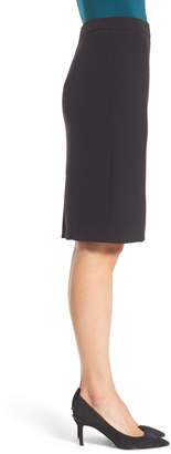 Halogen Seamed Pencil Skirt (Petite)