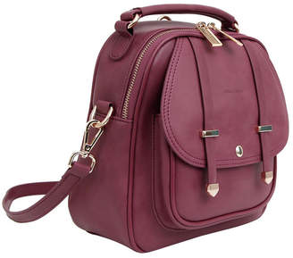 Belle & Bloom Camila Leather Backpack Purple