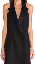 Thumbnail for your product : McQ Tuxedo Halter Dress