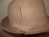 Thumbnail for your product : Nine West Womens Hat Brown Safari Bush Felt 100% Wool Bow Winter NWT