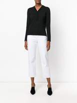 Thumbnail for your product : Ferragamo front placket jumper