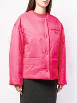 Thumbnail for your product : Prada collarless puffer jacket
