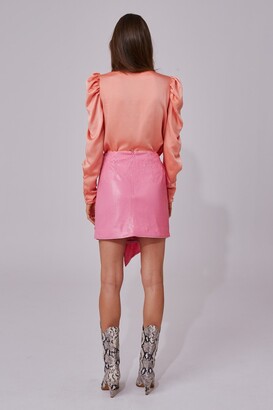 C/Meo AS IT GOES SKIRT pink sequin
