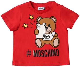 Moschino Printed Cotton T-shirt