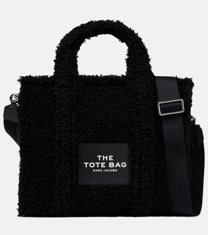 Marc Jacobs The Teddy Small faux shearling tote - ShopStyle