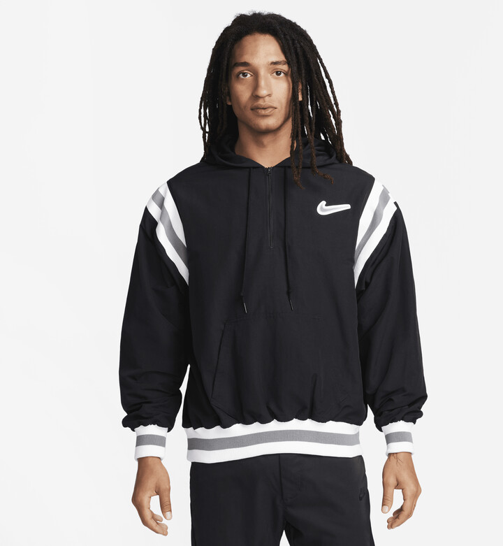 Nike Men's Premium Basketball Jacket in Black - ShopStyle
