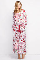 Thumbnail for your product : Lands' End Women's Long Sleeve Cotton Print Sleep-T Robe