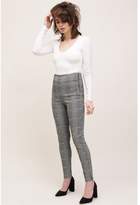 Thumbnail for your product : Dynamite Christy Super Skinny High Rise Pants Black & White Houndstooth