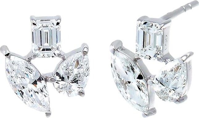 By Adina Eden Adina Eden 14K Lab-Grown Diamond Earrings