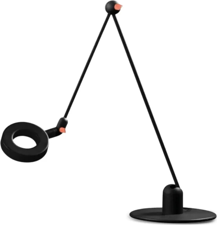 Martinelli Luce L'Amica adjustable-arm ring-light desk lamp (115cm x 12cm)