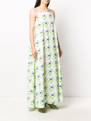 BERNADETTE Flared Floral Print Dress