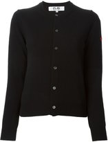 Thumbnail for your product : Comme Des GarÃ§ons Play buttoned cardigan