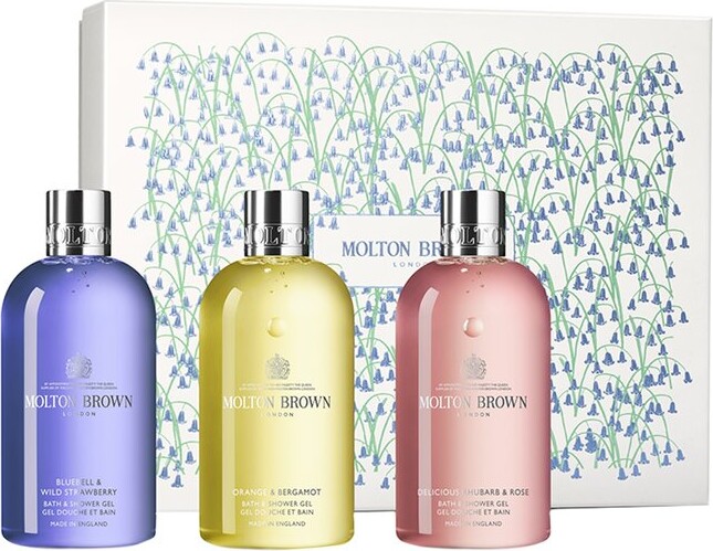 Molton Brown London Women's 3 X 10Oz Floral & Fruity Body Care Gift Set