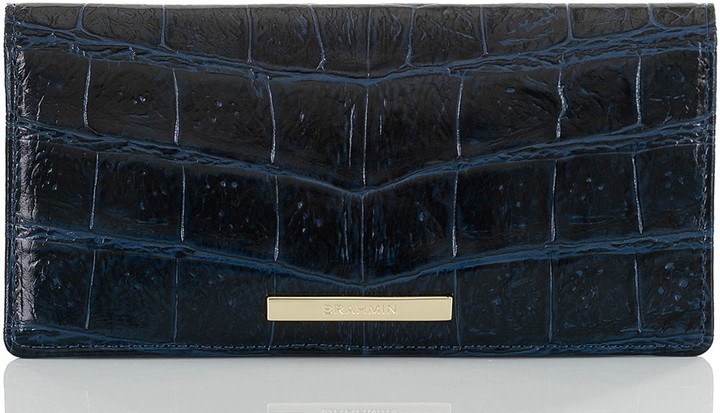brahmin leather wallet
