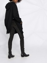 Thumbnail for your product : R 13 Leopard-Print Skinny Jeans
