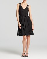 Thumbnail for your product : Diane von Furstenberg Wrap Dress - Lex Lace Inset