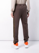 Thumbnail for your product : Fendi FF side stripe track pants