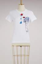 Iven Embroidered Cotton T-Shirt 