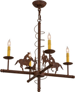Meyda Lighting 4 - Light Candle Style Classic / Traditional Chandelier