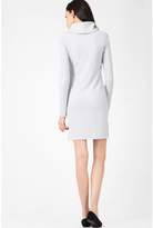 Thumbnail for your product : Select Fashion Fashion Womens Grey Rib Cowl Neck Tunic - size 14