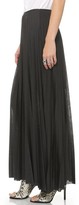 Thumbnail for your product : Theory Pleated Jersey Miklo Skirt