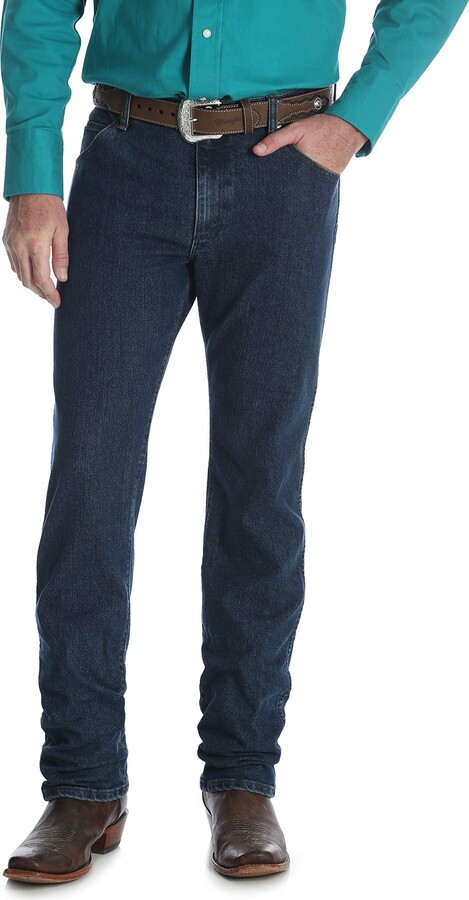 wrangler wicking denim jeans