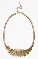 Thumbnail for your product : BP Feather Frontal Necklace (Juniors)