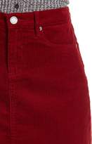 Thumbnail for your product : Blank NYC Corduroy Miniskirt