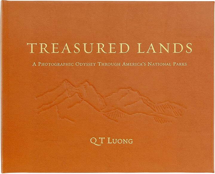 Graphic Image "Treasured Lands" Leather Bound Book