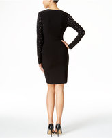 Thumbnail for your product : INC International Concepts Petite Embellished V-Neck Sheath Dress, Only at Macy's