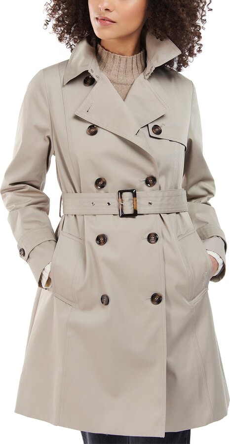 Mode Manteaux Trenchcoats Drykorn Trenchcoat gris clair style d\u00e9contract\u00e9 