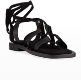 Thumbnail for your product : A.EMERY Niko Toe-Strap Gladiator Flat Sandals