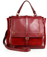 Thumbnail for your product : Jerome Dreyfuss Edouard Leather & Suede Crossbody Bag