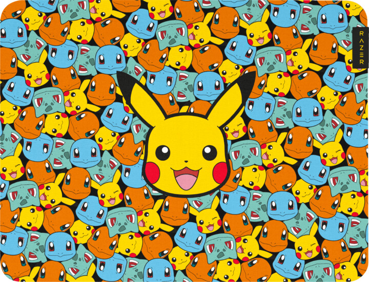 Razer Gigantus V2 Soft Gaming Medium Mouse Mat, Pokemon Kantos Starter Edition