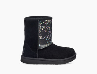 black glitter uggs