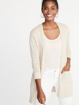 Thumbnail for your product : Old Navy Open-Front Long-Line Sweater for Women