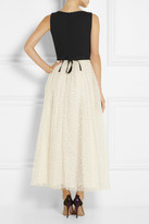 Thumbnail for your product : RED Valentino Crepe and tulle gown