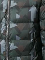 Thumbnail for your product : Les Hommes arrows-print puffer jacket