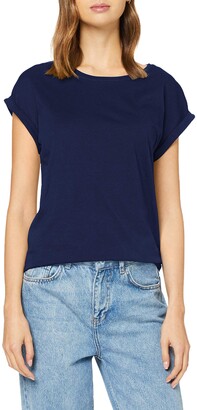 Urban Classics Women's Ladies Extended Shoulder Tee T-Shirt