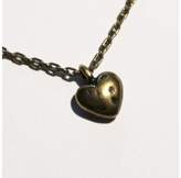 Thumbnail for your product : Gucci Sterling Silver Gold Finished Crest Pendant Necklace
