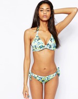 Thumbnail for your product : Hoola Betsey Plunge Bikini Top D-G