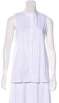 Thumbnail for your product : Eileen Fisher Sleeveless Button-Up Top