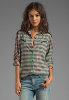 Thumbnail for your product : Maison Scotch Checkered Shirt