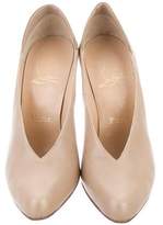 Thumbnail for your product : Christian Louboutin Pointed-Toe Leather Pumps