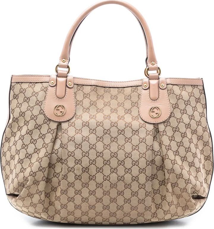 Gucci Pre-Owned 2016-2025 Large GG Canvas Scarlett tote bag
