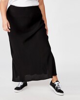 Thumbnail for your product : Cotton On Curve - Women's Black Maxi skirts - Curve All Day Slip Skirt - Size 20 at The Iconic