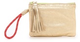 Thumbnail for your product : Cleobella Remy Metallic Clutch