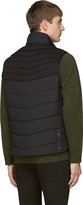 Thumbnail for your product : Rag and Bone 3856 Rag & Bone Charcoal Grey Quilted Wool Stride Vest