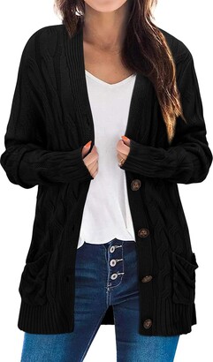 next black cardigans womens