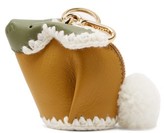 Thumbnail for your product : Loewe Bunny Coin-purse Leather Key Ring - Yellow Multi